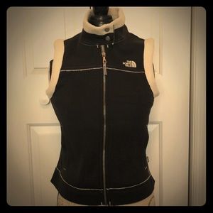 North Face fleece-lined vest